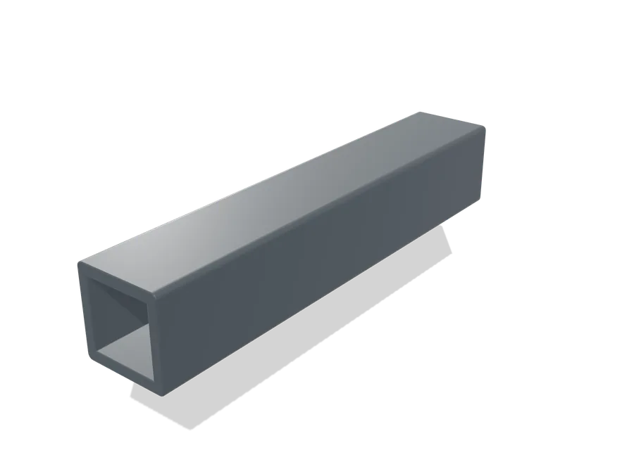 Tube carré 20 x 20 x 2 mm