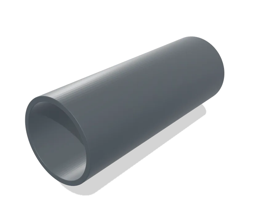 Rundrohr Ø 40 x 2 mm, Querschnitt 40 × 2,0 mm, Darstellung
